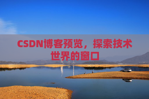 CSDN博客预览，探索技术世界的窗口
